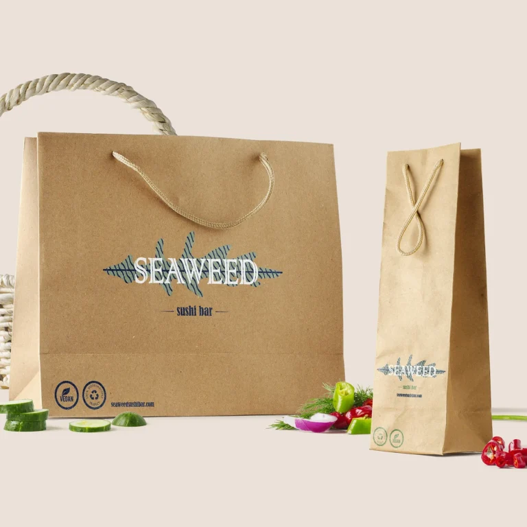 Seaweed Sushi Bar Branding