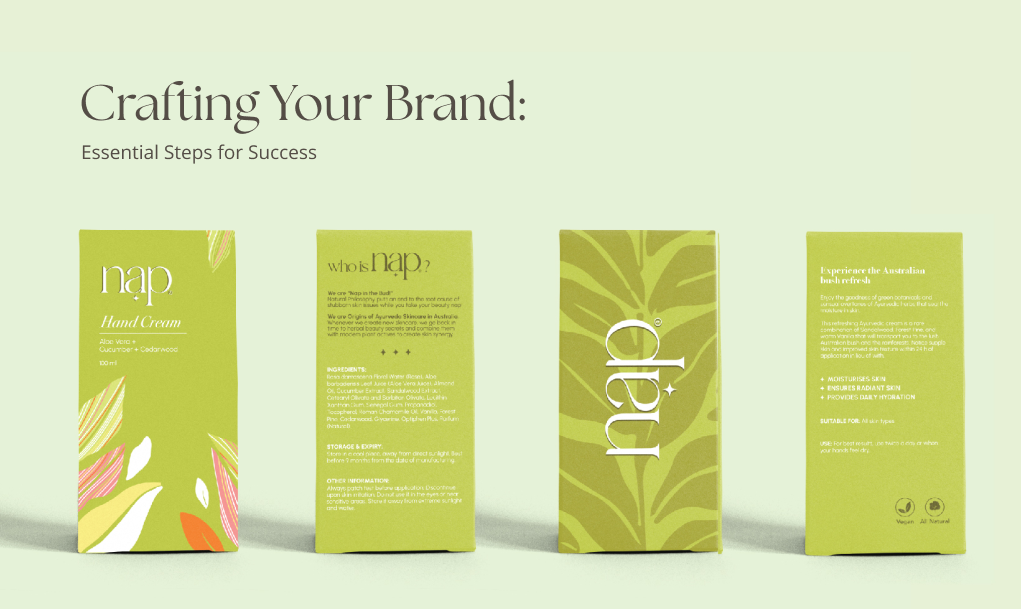 Crafting Your Brand: Essential Steps for Success